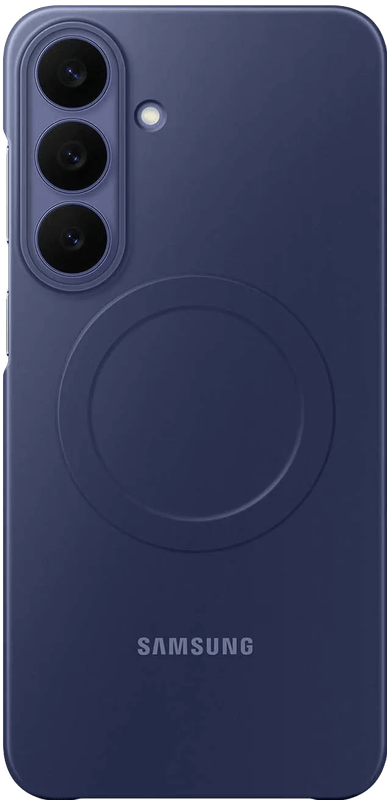 Samsung Galaxy S26 FE Siliconen Slim Back Cover met Magneet Paars