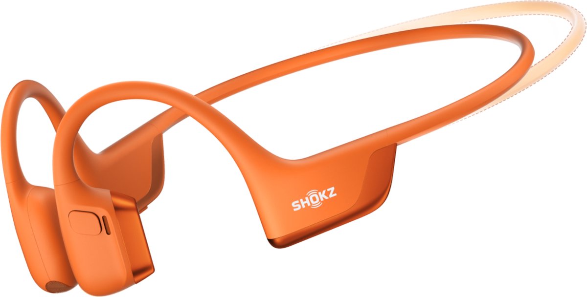Shokz OpenRun Pro 2 Mini Open-ear Sporthoofdtelefoon - Bone Conduction - IP55 water- en zweetbestendigheid - 12 uur batterij - Oranje