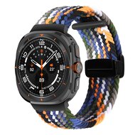 Braided band met D-buckle sluiting - Multicolor dark - Samsung Galaxy Watch Ultra / Ultra 2 - 47mm