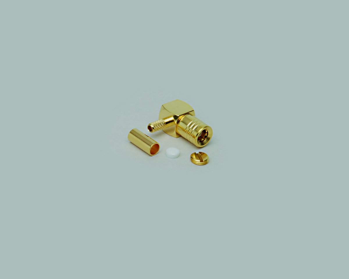 BKL Electronic 0411012 0411012 SMB-connector Bus, haaks 50 Ω 1 stuk(s)