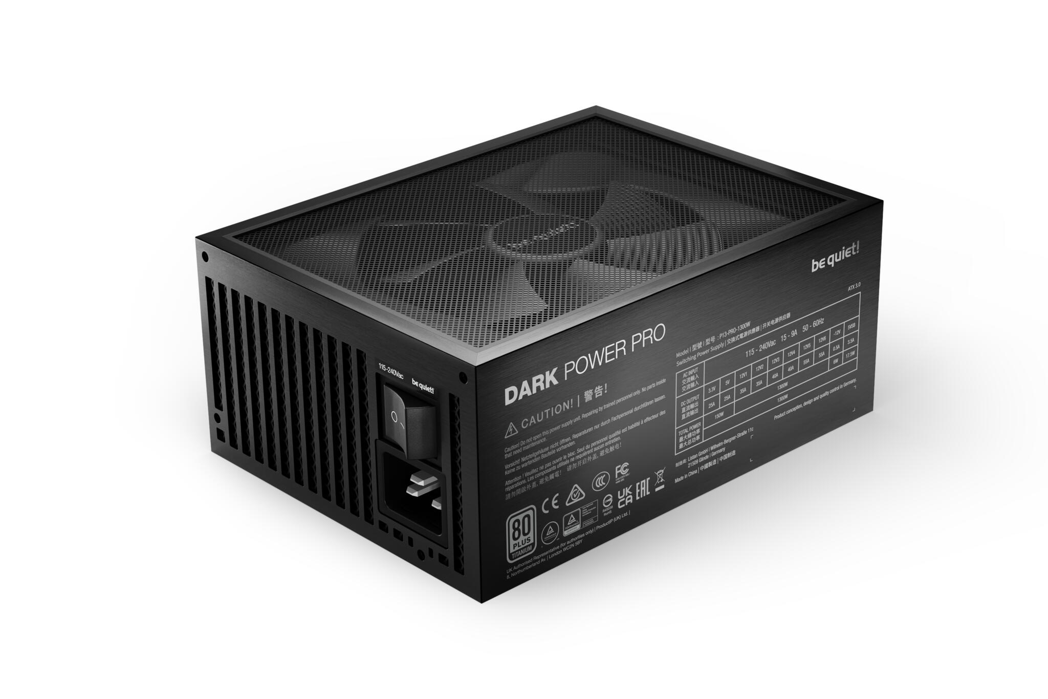 Be Quiet! Dark Power Pro 13 1300W ATX3.1 PCIe 5.1