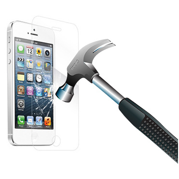 Glazen screen protector voor iPhone 5/5S/5C/SE