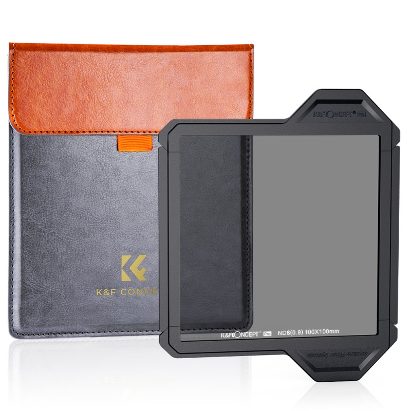 K&F Concept 100x100 ND8 filter met frame X-PRO series vierkant krasbestendig