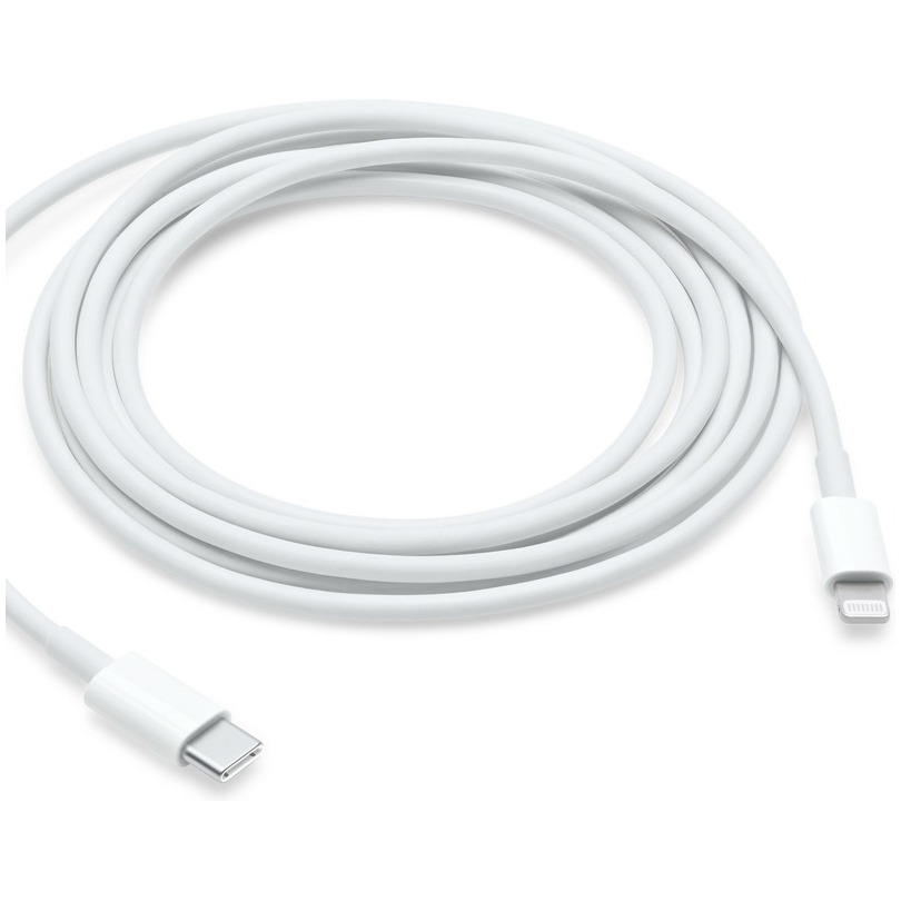 Apple USB-C-naar-Lightning-kabel (2 m) Oplader Wit