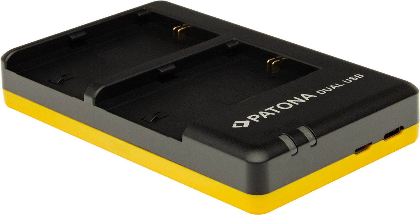 Canon LP-EL Dual USB lader (Patona)
