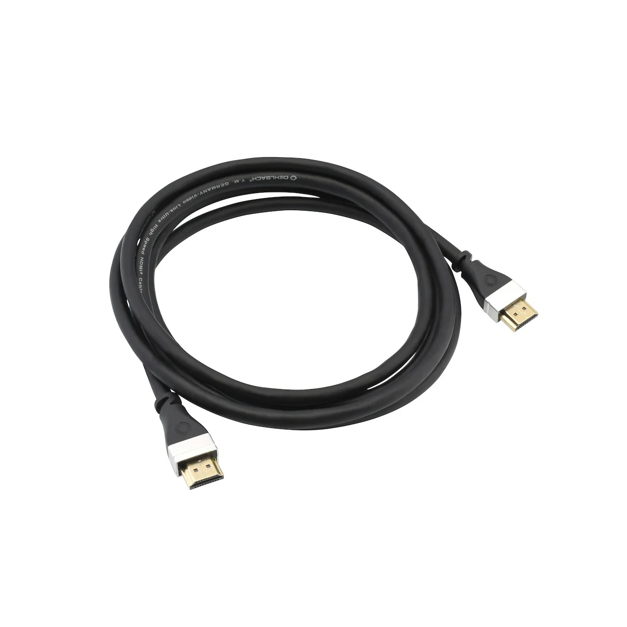 Oehlbach SL UHS HDMI 2.1 CABLE 1,5 M HDMI kabel Zwart