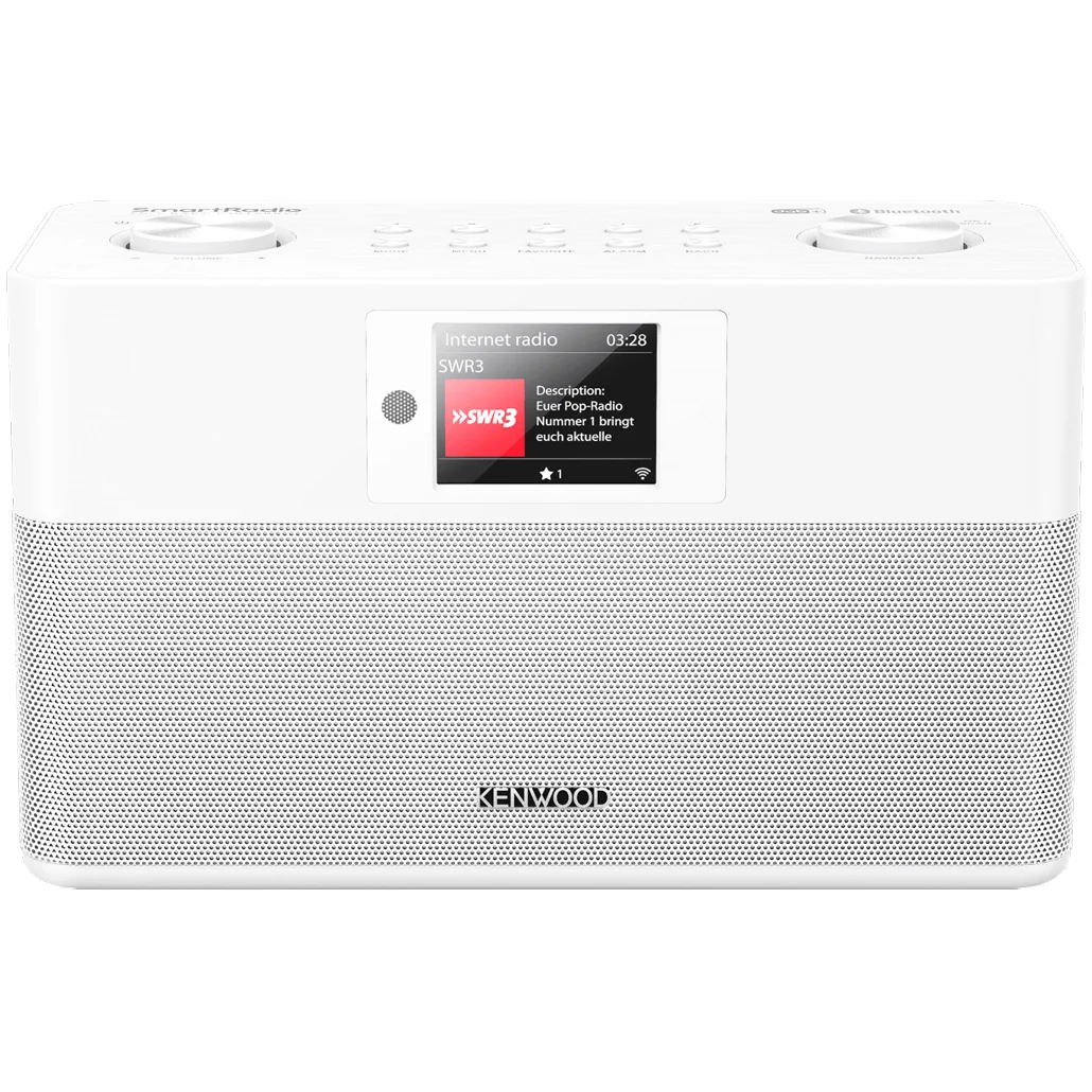 Kenwood CR-ST100 Hybride radio Wit