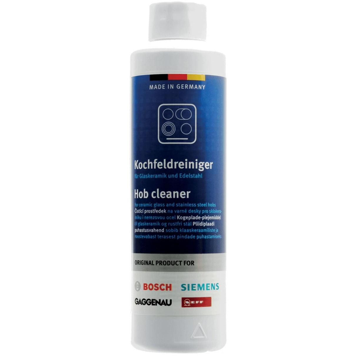 Bosch Kookplaatreiniger / 250ml inductie en rvs Kookplaat accessoire