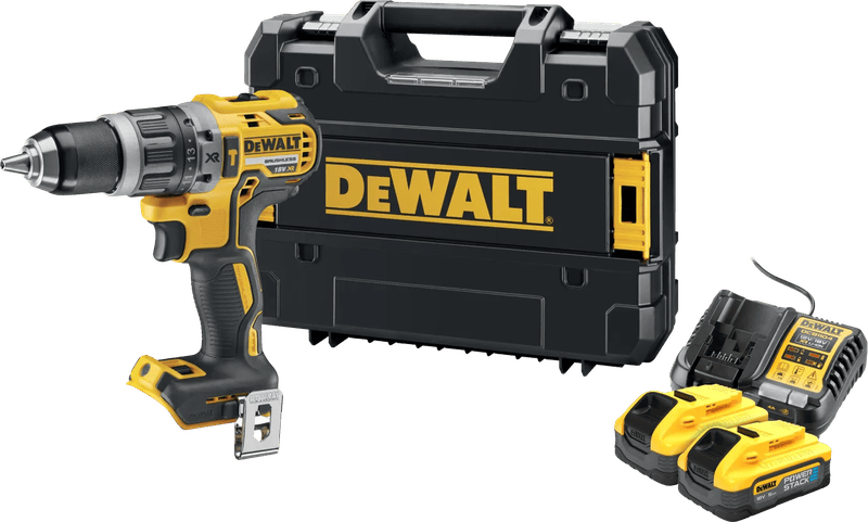DeWalt DCD796NT-XJ 5,0 Ah POWERSTACK Accu (2x) Starterspakket