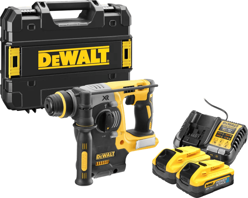 DeWalt DCH273NT-XJ 5,0 Ah POWERSTACK Accu (2x) Starterspakket