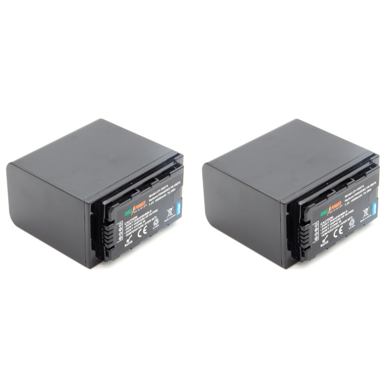ChiliPower Panasonic VW-VBD78 accu - 10050mAh - 2-Pack