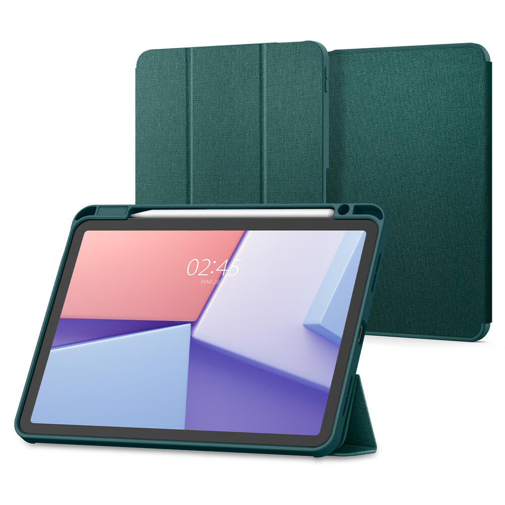 Spigen Urban Fit iPad Air 11 inch groen zwart