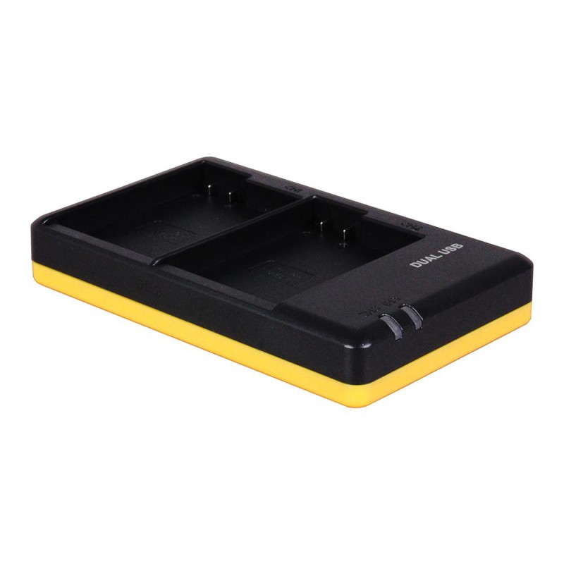 Duo oplader voor 2 camera accu's Nikon EN-EL15, EN-EL15b en EN-EL15c