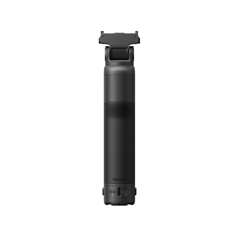 Telesin handgreep oplaadcase met statief voor DJI Osmo Action 6/5/360