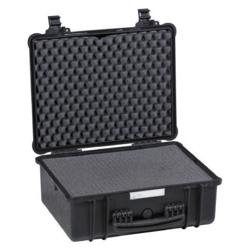 Explorer Cases 4820HL Koffer Zwart met Plukschuim