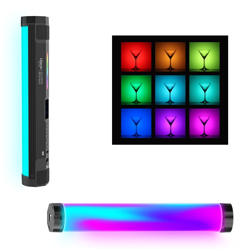 Ulanzi VL110 RGB tube light met magnetische bevestiging voor video en foto