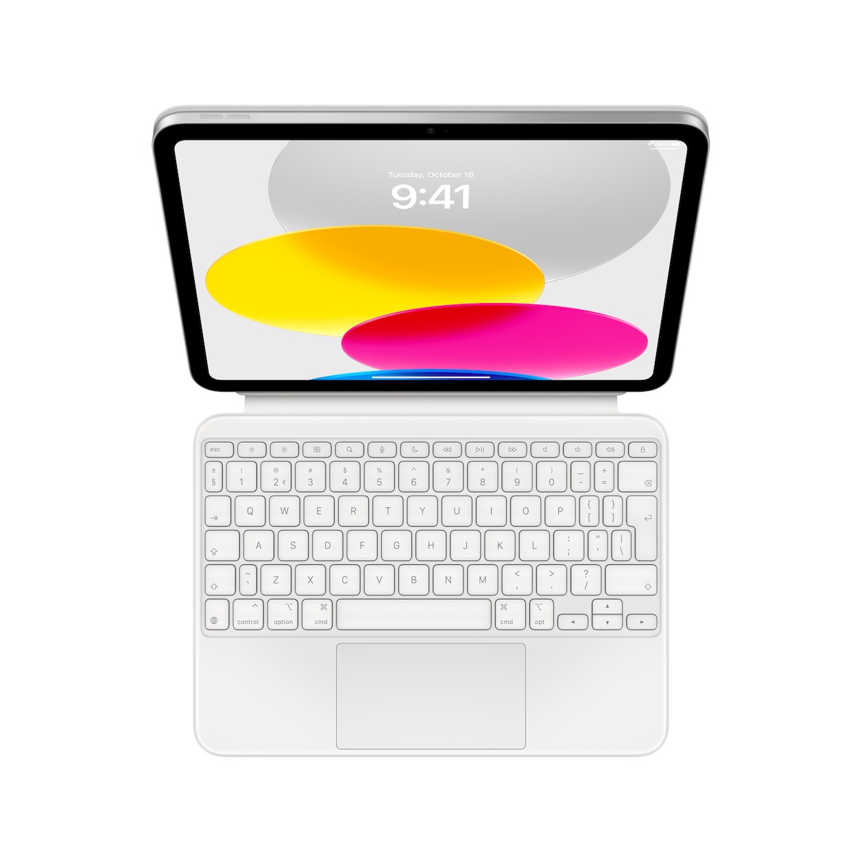 Apple Magic Keyboard Folio voor iPad (10e generatie) Tablethoesje Grijs