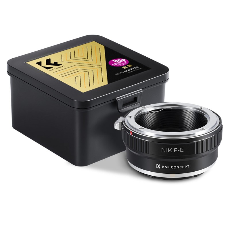 K&F Concept lens adapter Nikon F naar Sony E-mount voor gebruik van Nikon lenzen op Sony Alpha camera's