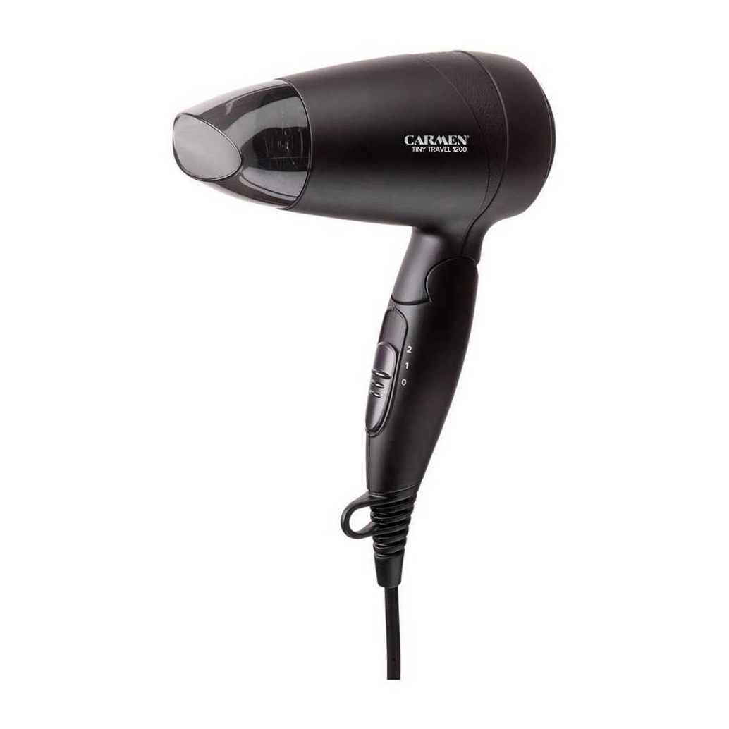 Carmen TD1215 Haardroger Zwart