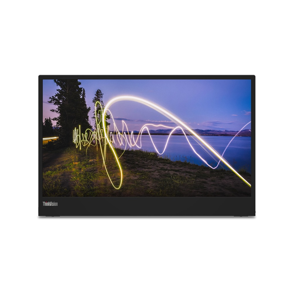 Lenovo ThinkVision M15 Monitor Zwart