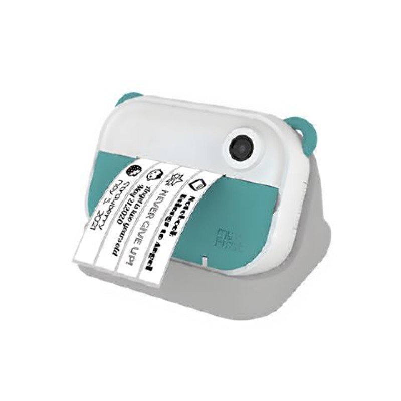 myFirst Camera Insta Wi Blauwgroen + Gratis Wi Thermal Sticker Kleur Patroon