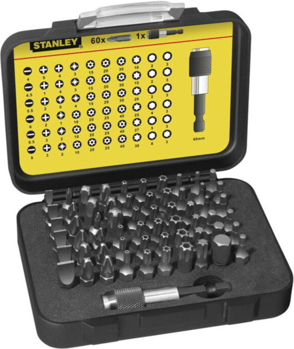 Stanley FatMax bitset met bithouder 61-delig 1-13-902