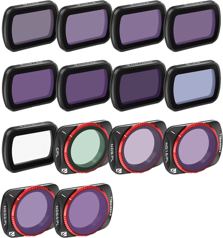 Freewell DJI Osmo Pocket 3/4 Filters Mega Kit 14 Pack