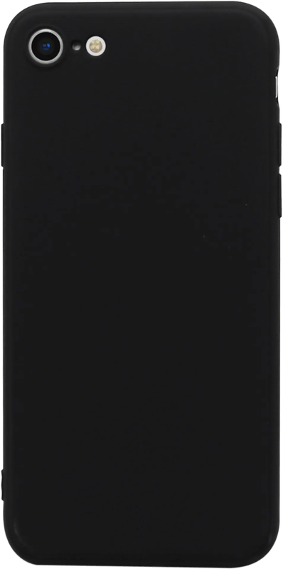 BlueBuilt Soft Case Apple iPhone SE 2022 / SE 2020 / 8 / 7 Back cover Zwart