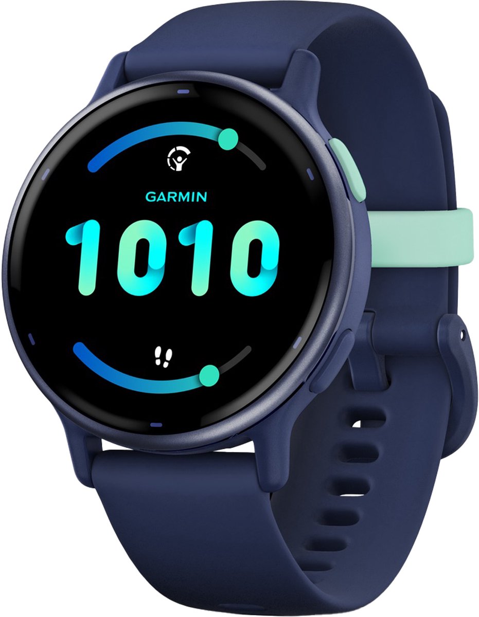 Garmin Vivoactive 5 - Sporthorloge - AMOLED-Scherm - Metallic Navy