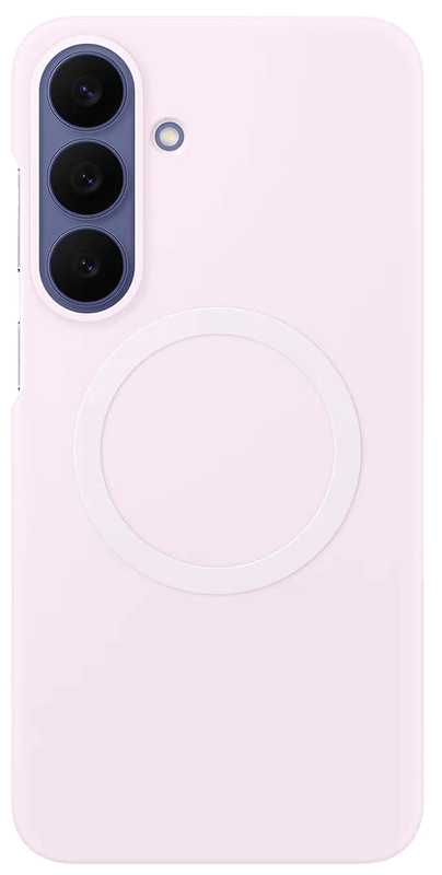 Samsung Galaxy S26 FE Siliconen Back Cover met Magneet Roze