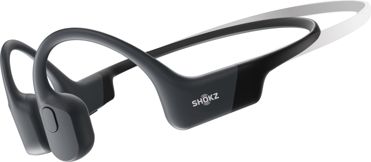 Shokz OpenRun Mini USB-C Open-ear Sporthoofdtelefoon – Bone Conduction – Draadloos – IP67 – Zwart
