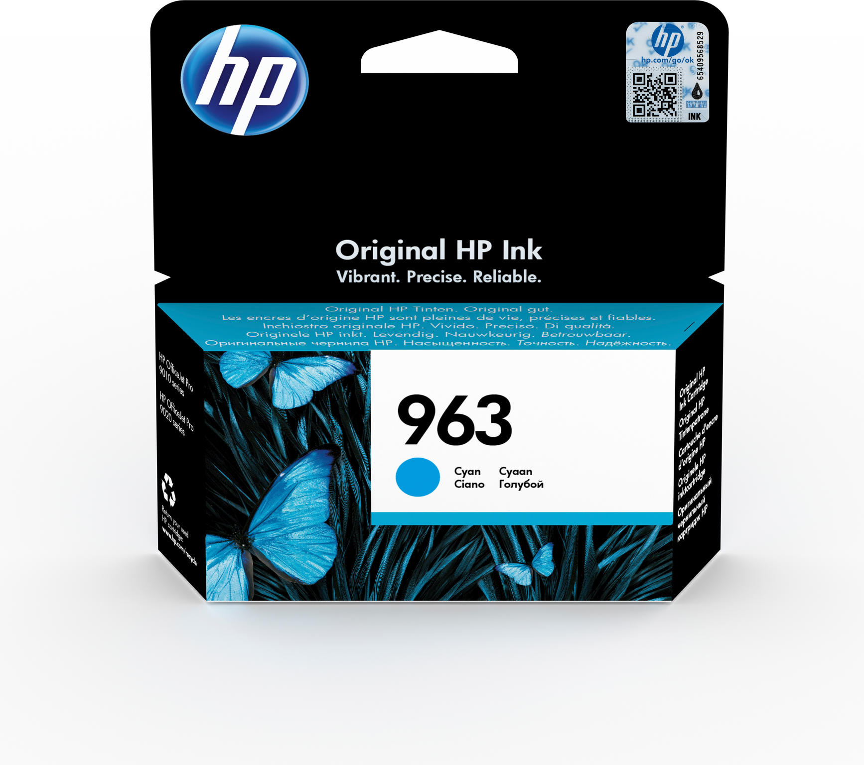 HP 963 cyaan
