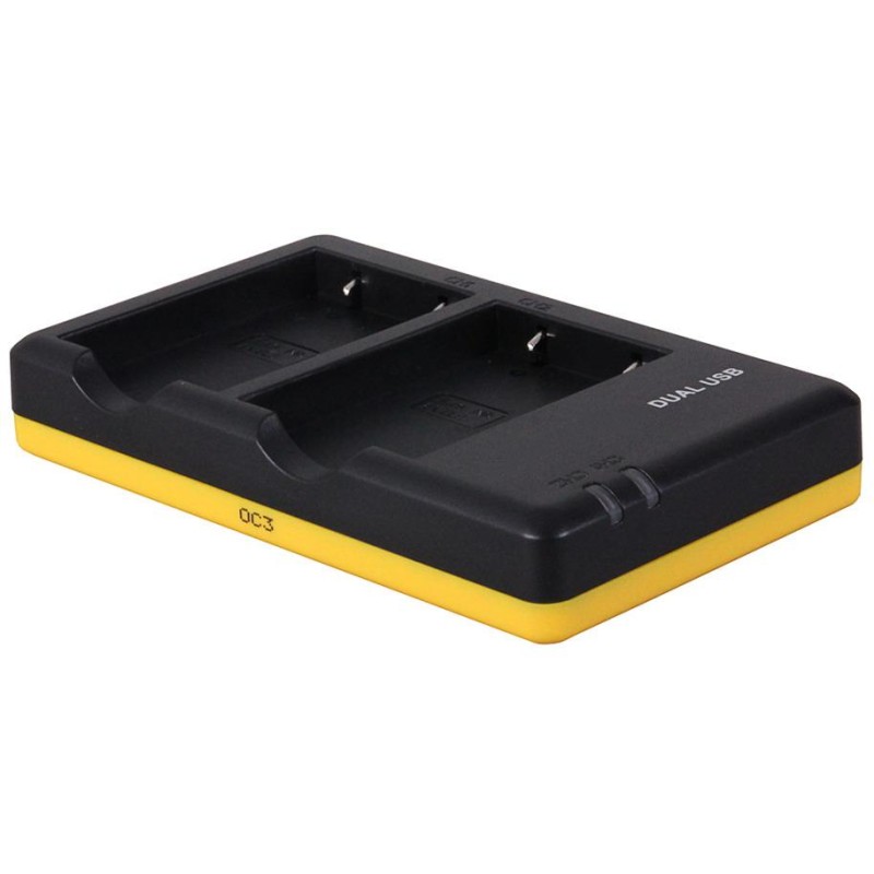Duo oplader voor 2 camera accu's Nikon EN-EL5