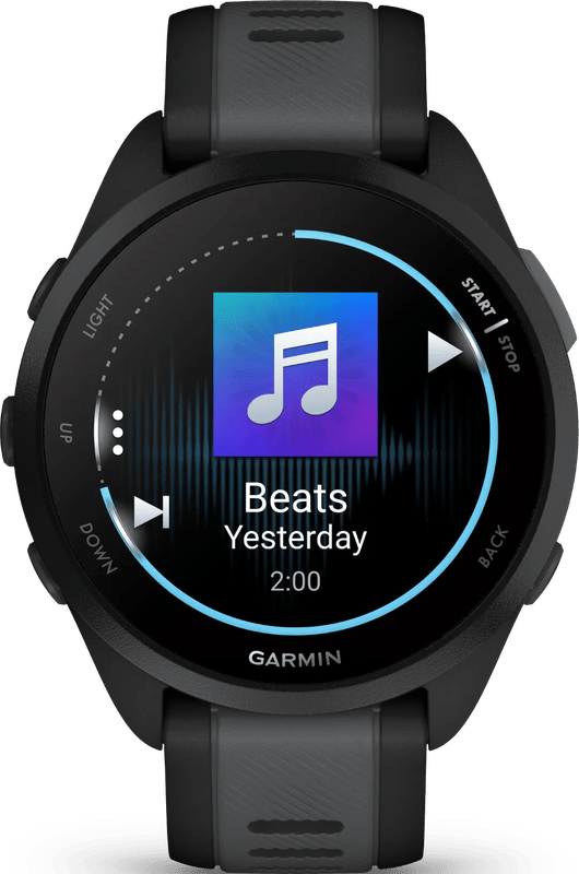Garmin Forerunner 165 Music Zwart/Grijs