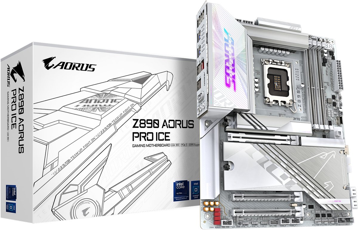 GIGABYTE Z890 AORUS PRO ICE Moederbord