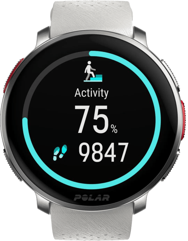 Polar Vantage V3 Zilver/Wit