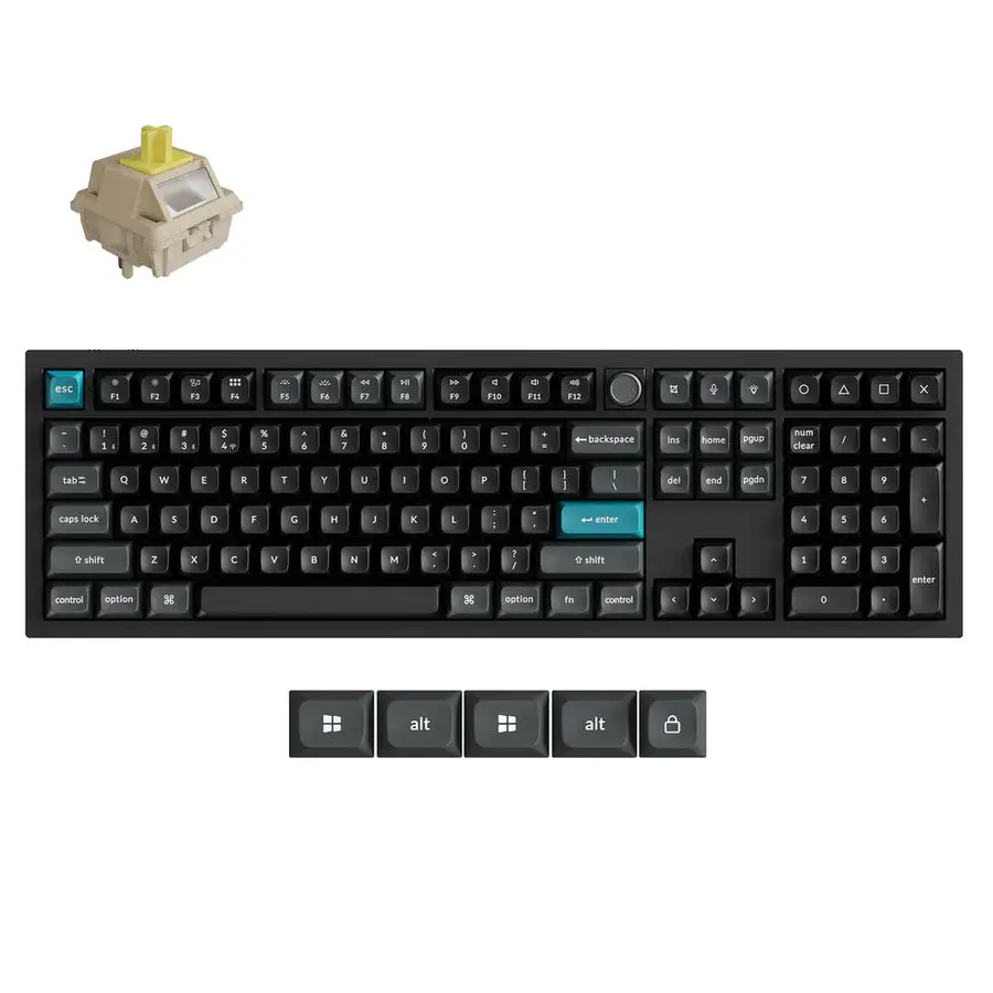 Keychron Q6 Ultra 8K banana toetsenbord