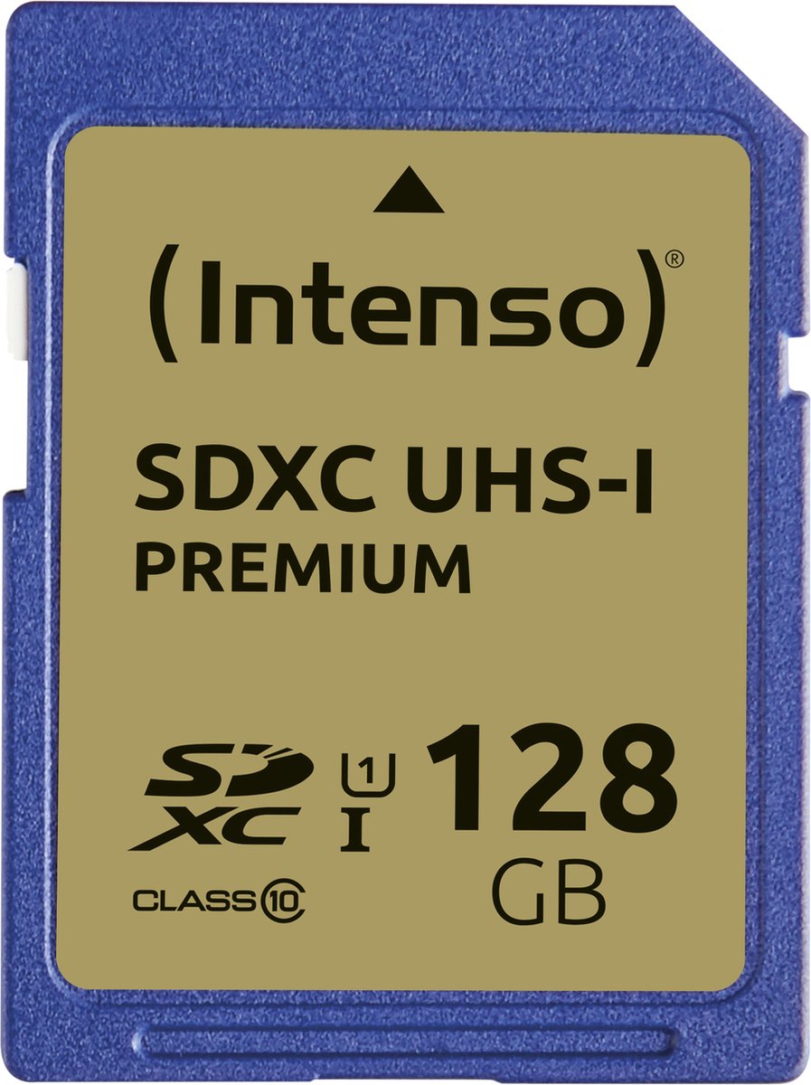 (Intenso) SDXC kaart UHS-1 Premium - 128GB - Class 10 (3421491)