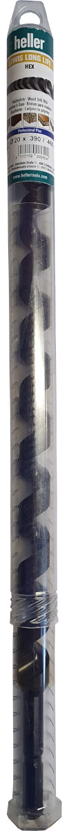 Heller slangenboor 20 x 460 mm Lewis Long Life