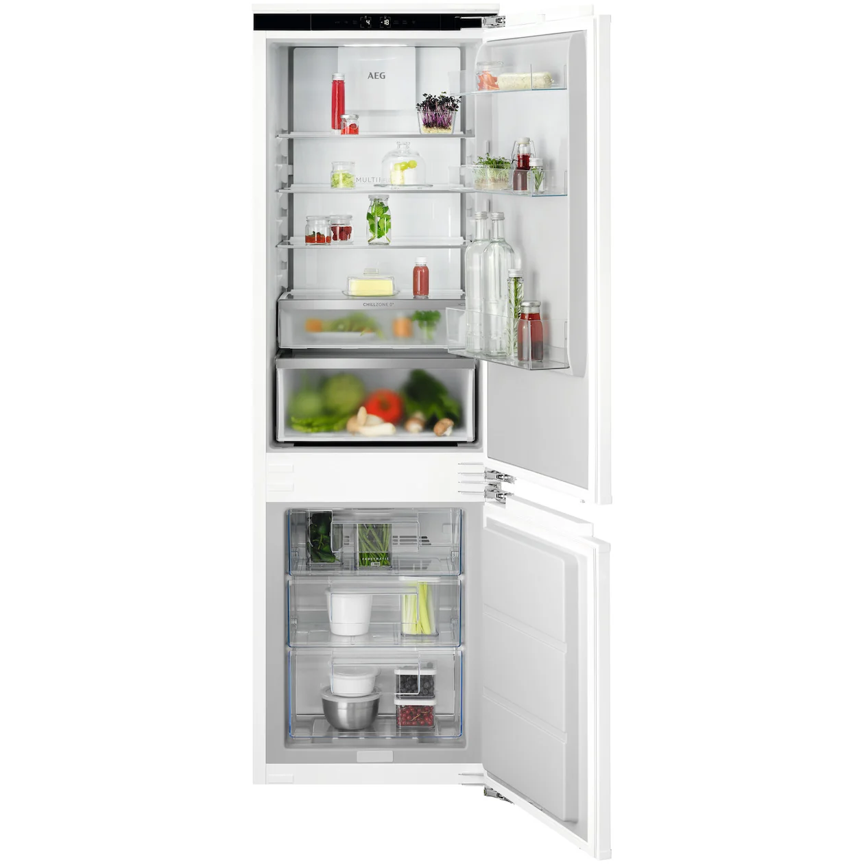 AEG TC7CS181AF Inbouw koel-vriescombinatie