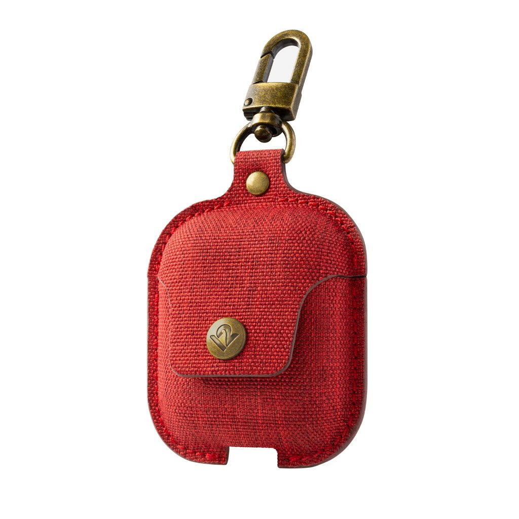 Twelve South AirSnap Twill voor AirPods rood