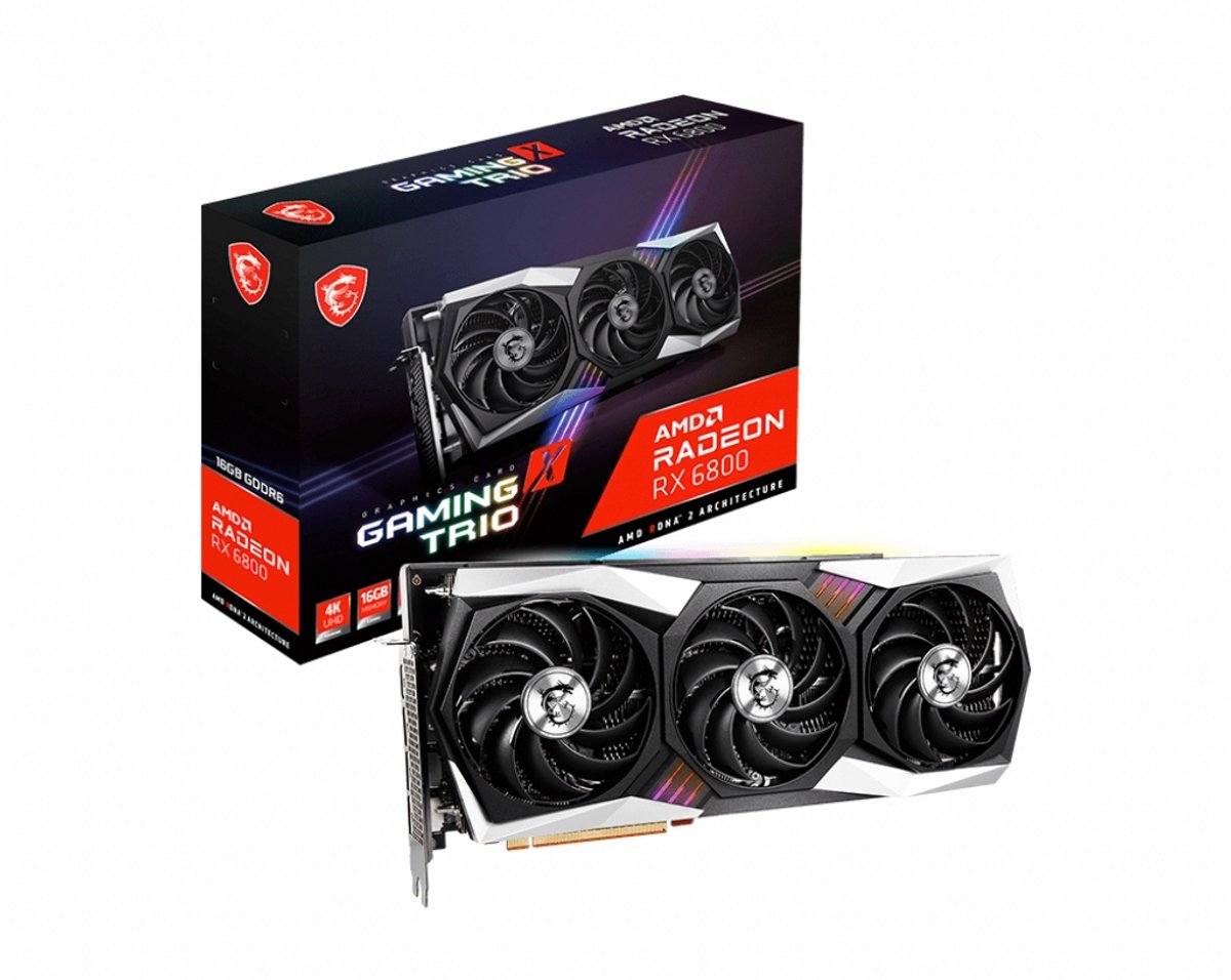 MSI - RX 6800 Gaming X TRIO 16 GB grafische kaart
