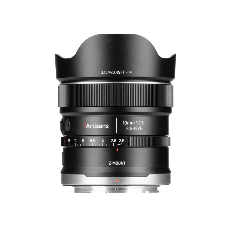 7Artisans AF10mm F2.5 MAX Fisheye Full Frame - Nikon Z-mount
