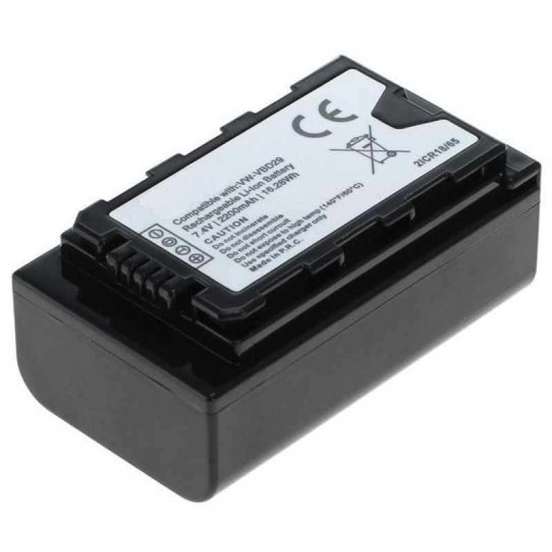 Camera-accu VW-VBD29 voor Panasonic videocamera
