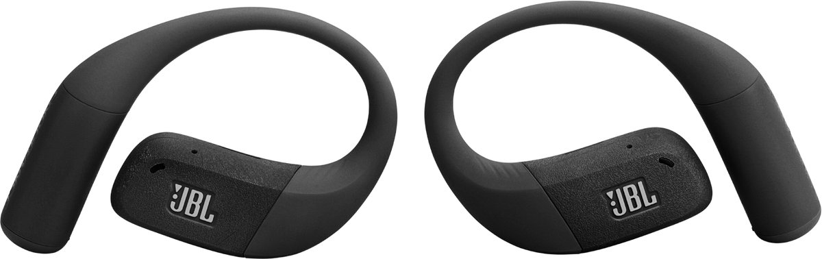 JBL Endurance Zone - Open ear Oordopjes - Oortjes Draadloos - Sport Oordopjes - Bluetooth - Sporten - Hardlopen - 32 uur - Spatwaterdicht - IP68 - Oorhaak - Zwart & Grijs