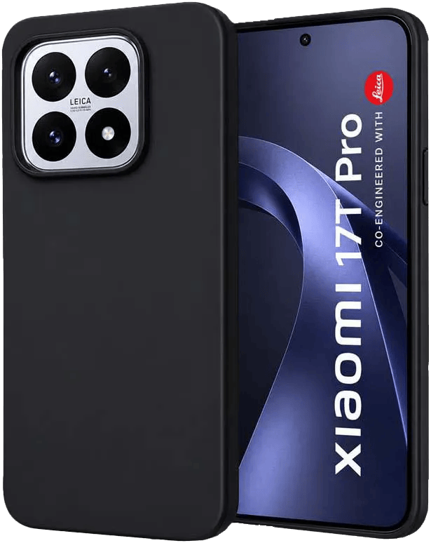 Just in Case KickLite Xiaomi 17T Pro Back Cover Zwart