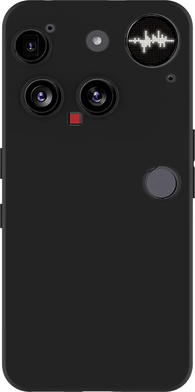 Just in Case Soft Design Nothing Phone (3) Back Cover Zwart