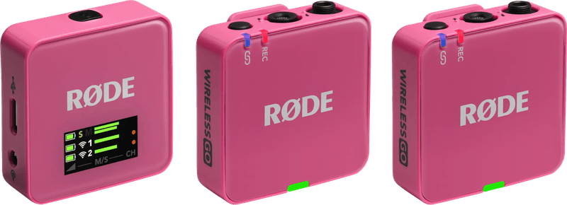 Rode Wireless GO Gen 3 Roze