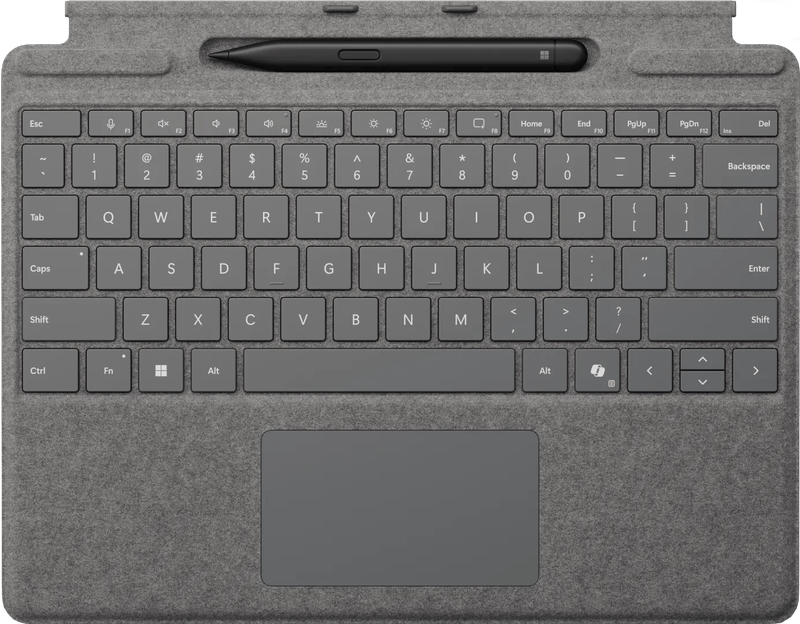 Microsoft Surface Pro Type Cover 13 Inch met Slim Pen Platina Qwerty