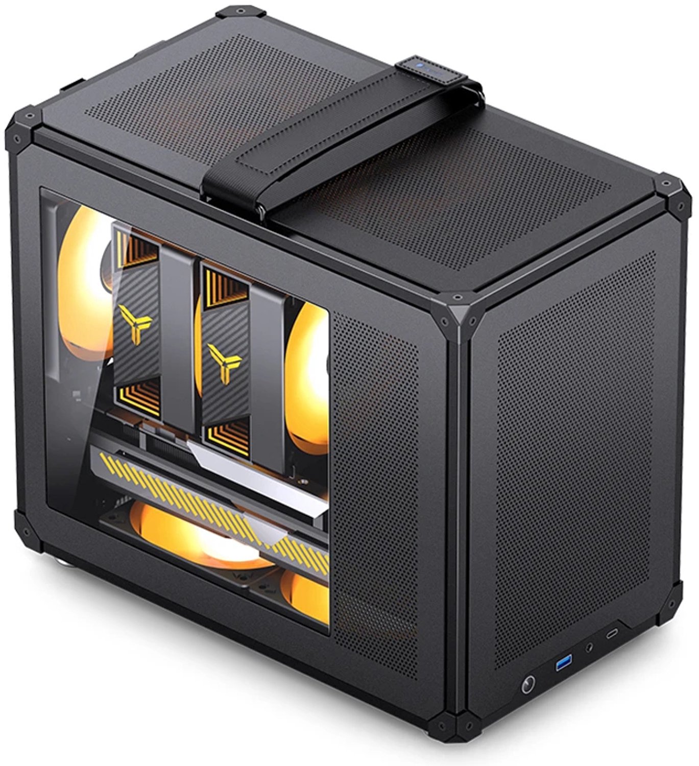 Jonsbo C6 MAX Desktop Zwart
